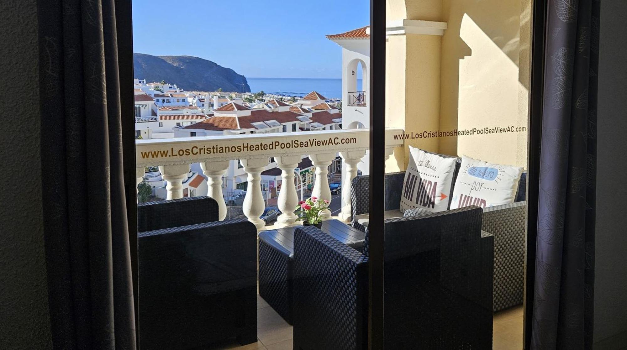 Apartment Cristianos Heated Pool Sea View Ac Los Cristianos (Tenerife)